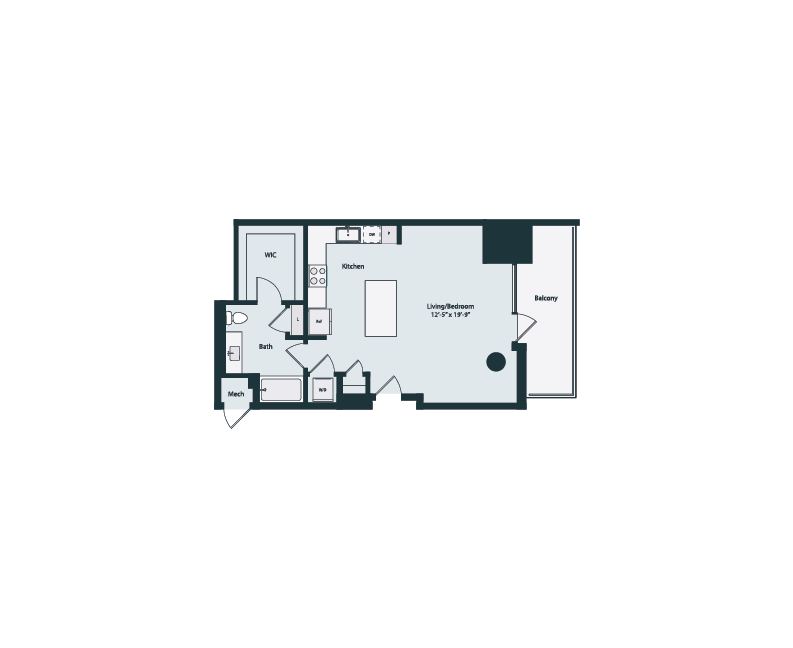 Floor plan layout diagram for JR2-3